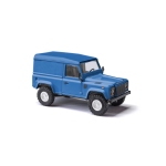 Busch 54350 - H0 - Land Rover Defender 90 Kasten - blau